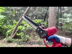 Bezprzewodowa, bezszczotkowa piła łańcuchowa 8-calowa, zasilana bateryjnie, ręczna