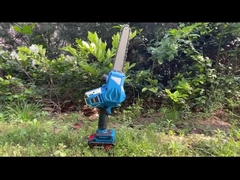 Elektryczna piła łańcuchowa do obróbki drewna 8/10 Cal zasilana z baterii bezprzewodowa piła łańcuchowa elektronarzędzia