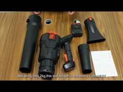 Bezprzewodowa dmuchawa do liści