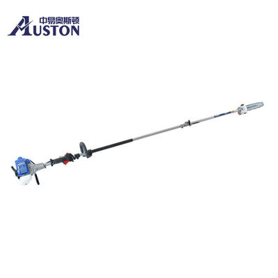 Gasoline Long Pole Chainsaw 25.4cc Long Reach Hedge Trimmer