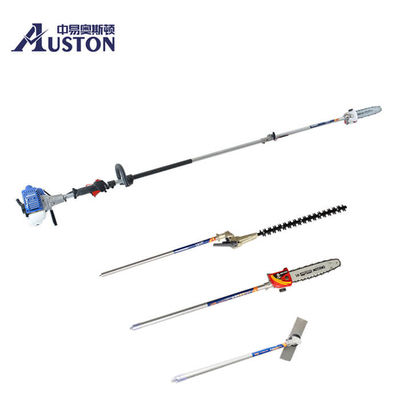 Gasoline Long Pole Chainsaw 25.4cc Long Reach Hedge Trimmer