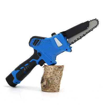 Efficient Brushless Chainsaw 6 Inch Cordless Battery Powered Mini Wood Cutting Machine