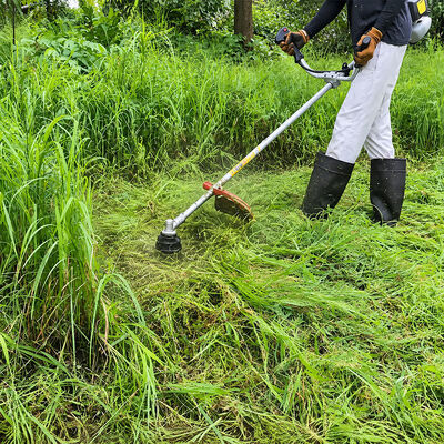 4-in-1 Multifunctional 43CC Gasoline Brush Cutter 1.25 KW Petrol Brush Cutter for Farm Lawn Garden Cultivation and Harvesting