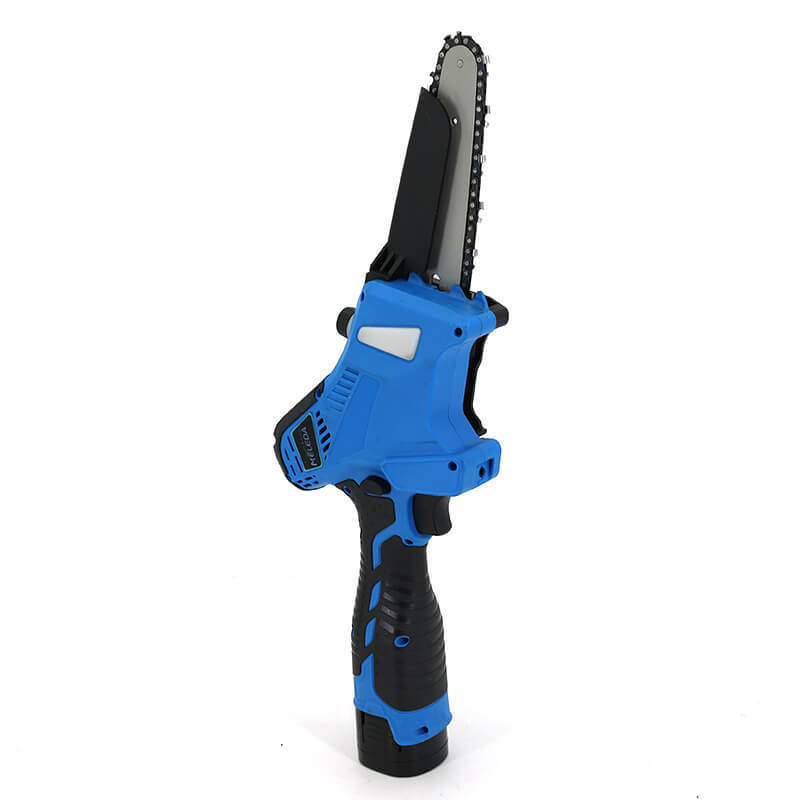 Rechargeable Cordless Brushless Mini Chainsaw 6 Inch Battery Operated for Garden Pruning