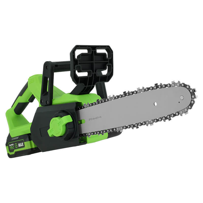 Powerful 12 Inch Electric Chainsaw with Automatic Lubrication and High-Efficiency Brushless Motor